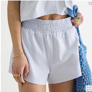 White J. Crew Seersucker Short (NWT)